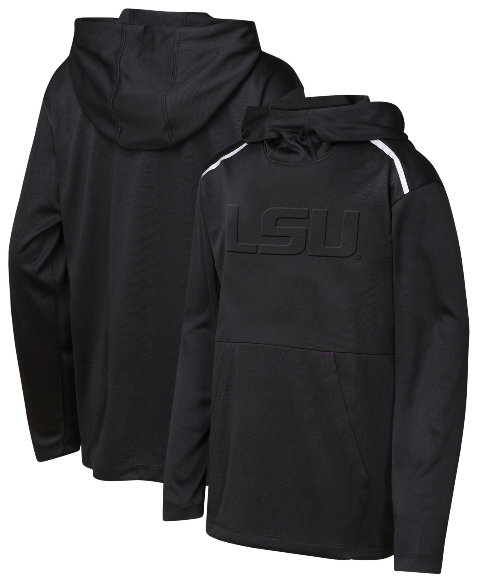 Gen2 Youth LSU Tigers Black Defensive Line Long Sleeve Pullover Hoodie product image
