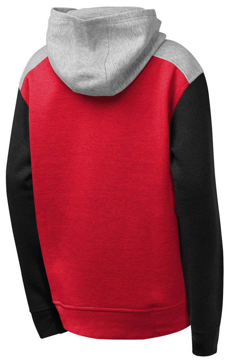 Gen2 Youth Ohio State Buckeyes Red/Heather Grey Red Zone Pullover Hoodie product image