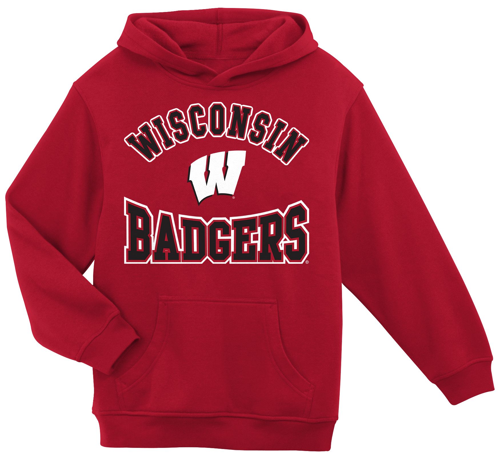 Gen2 Youth Wisconsin Badgers Red Hoodie product image