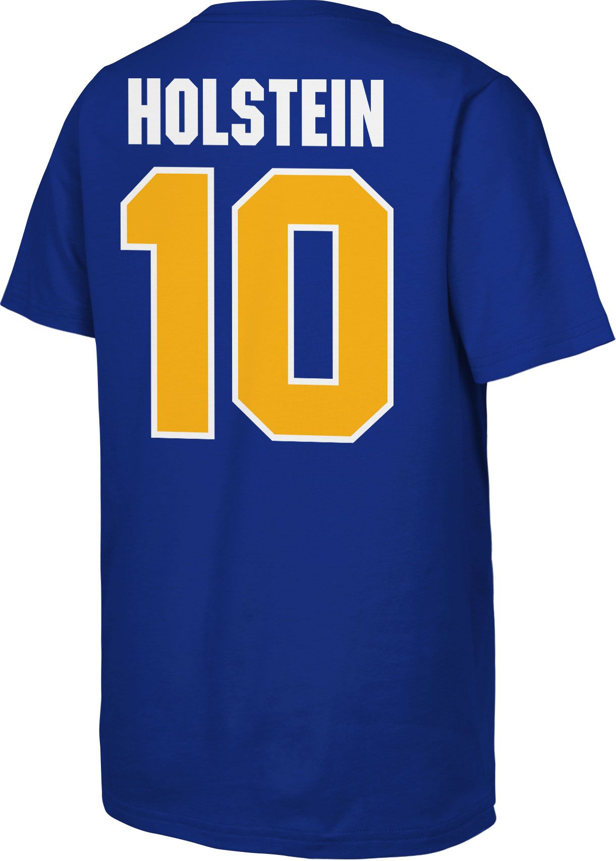 NCAA Youth Pitt Panthers Eli Holstein #10 Royal T-Shirt product image