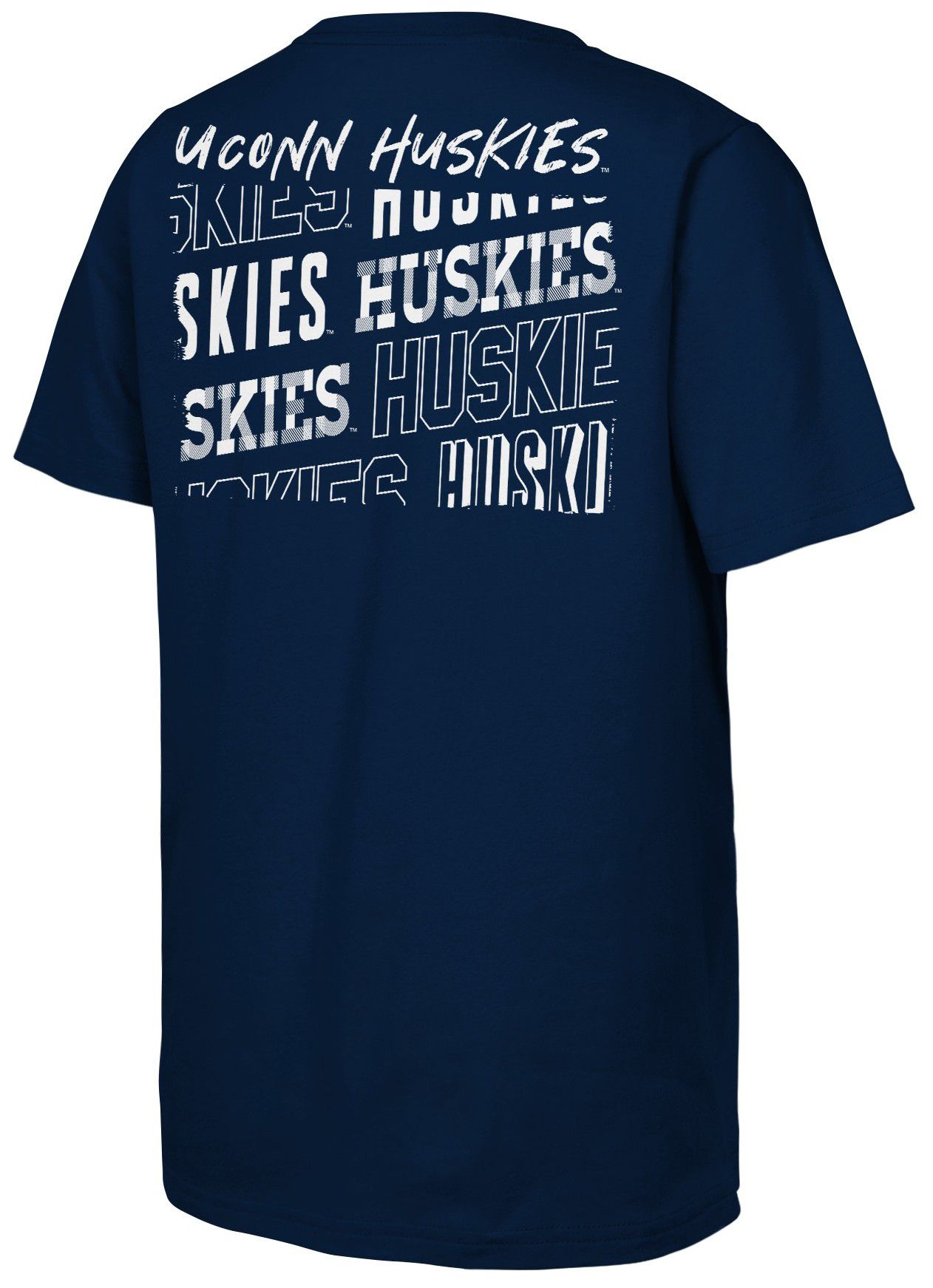 NCAA Youth UConn Huskies Navy Tale of the Tape T-Shirt product image