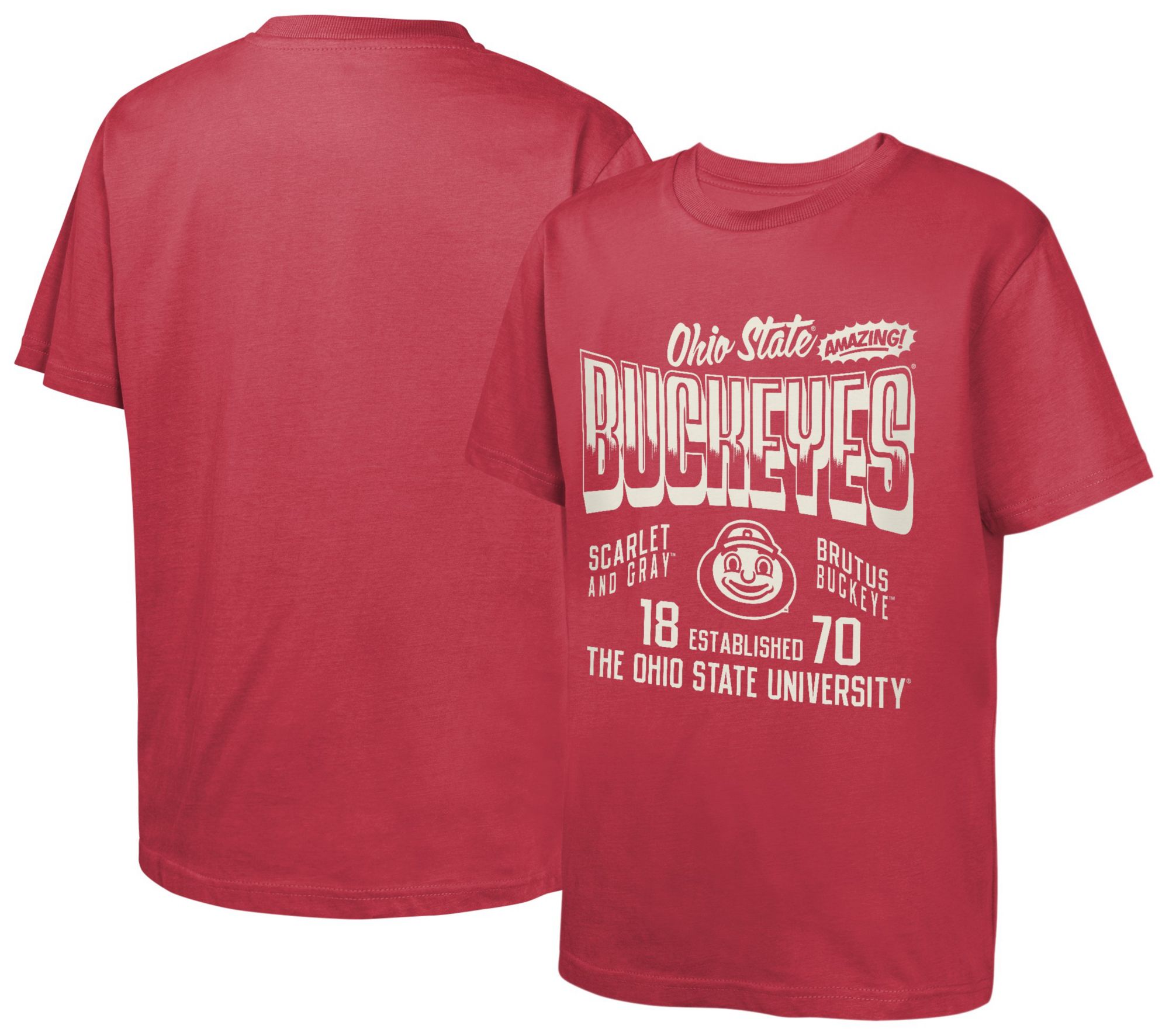 Gen2 Youth Ohio State Buckeyes Two Tone T-Shirt product image