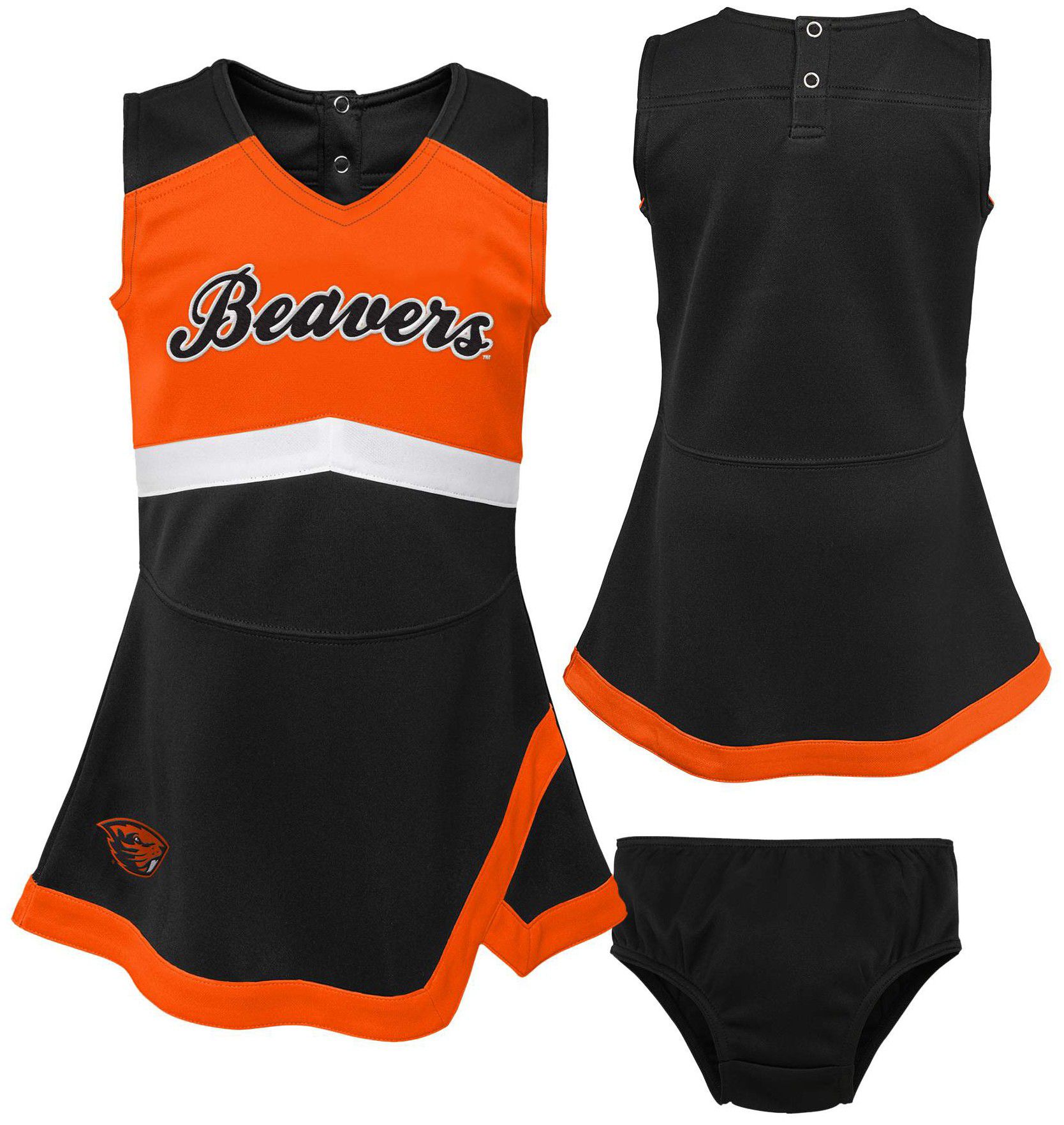 Gen2 Girls' Oregon State Beavers Orange Cheer Dress product image