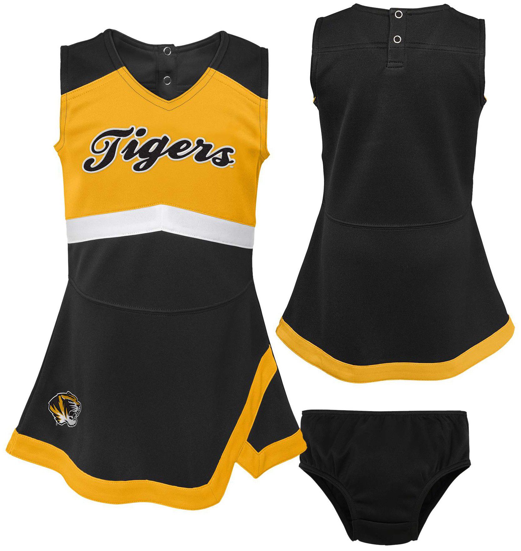 Gen2 Girls' Missouri Tigers Black Cheer Dress product image