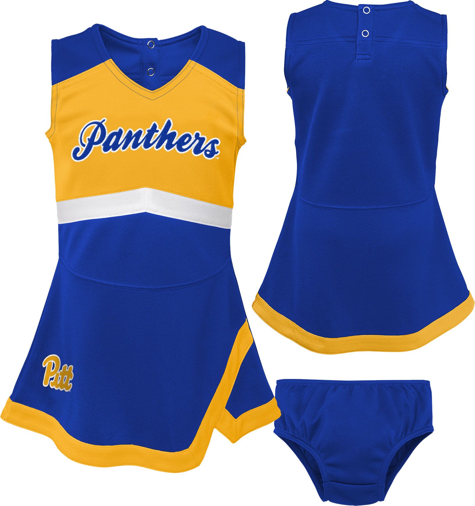 Gen2 Girls' Pitt Panthers Blue Cheer Dress