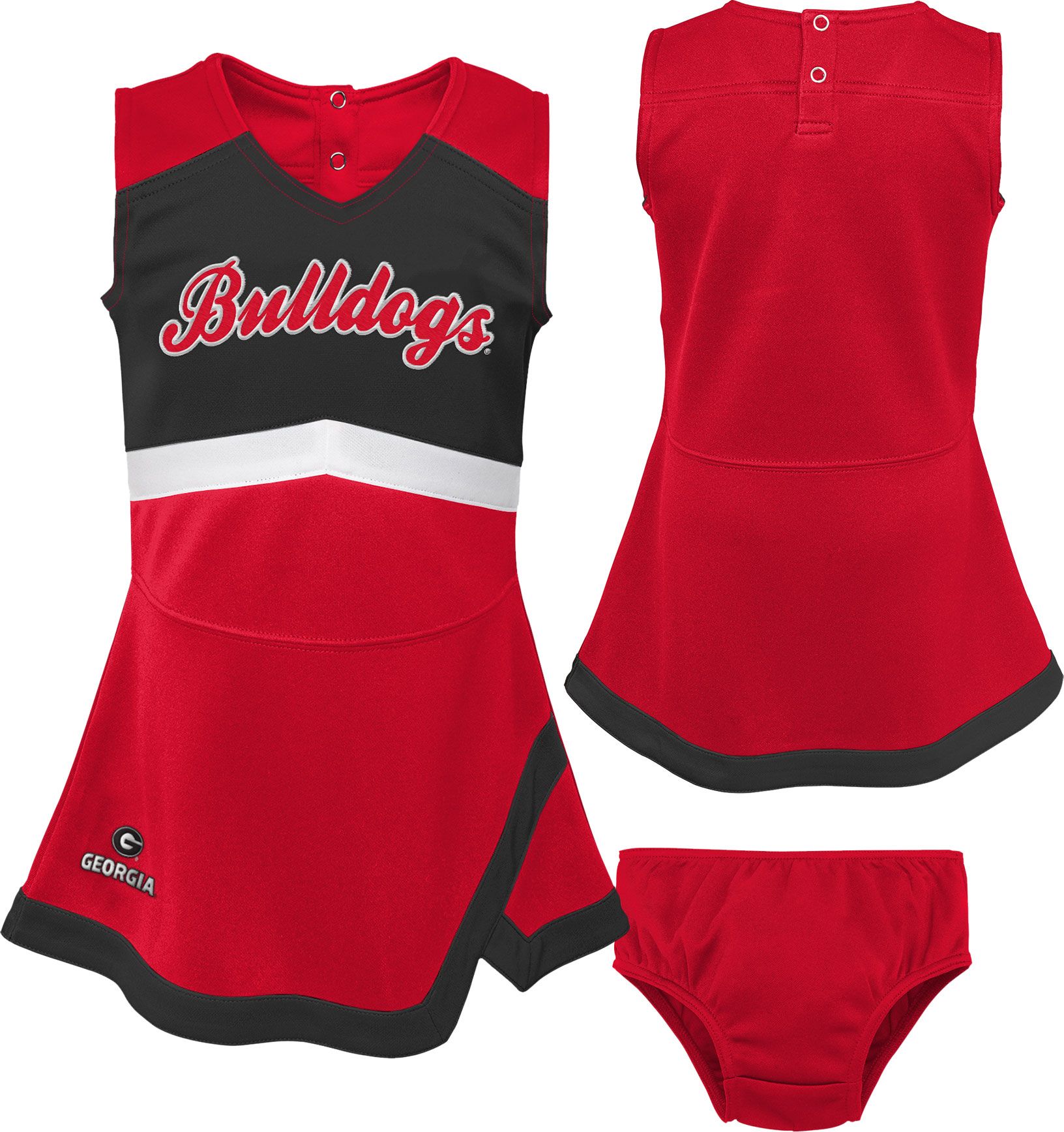 Gen2 Girls' Georgia Bulldogs Red Cheer Dress product image