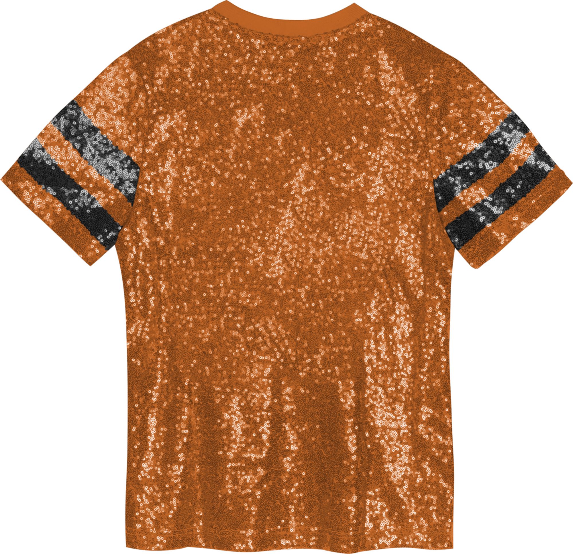 NCAA Youth Texas Longhorns Orange Sequin T-Shirt product image