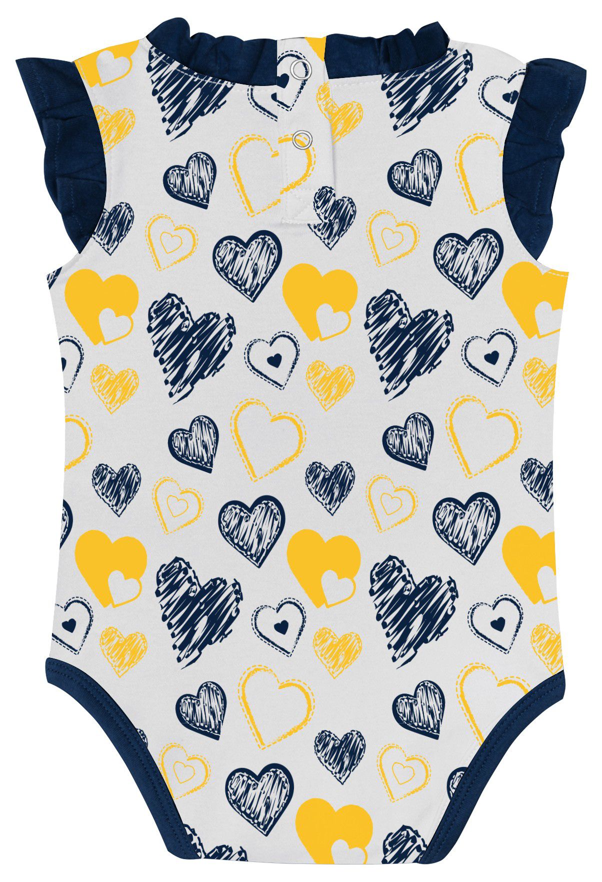 Gen2 Infant Michigan Wolverines Hearts 2-Piece Creeper Set product image