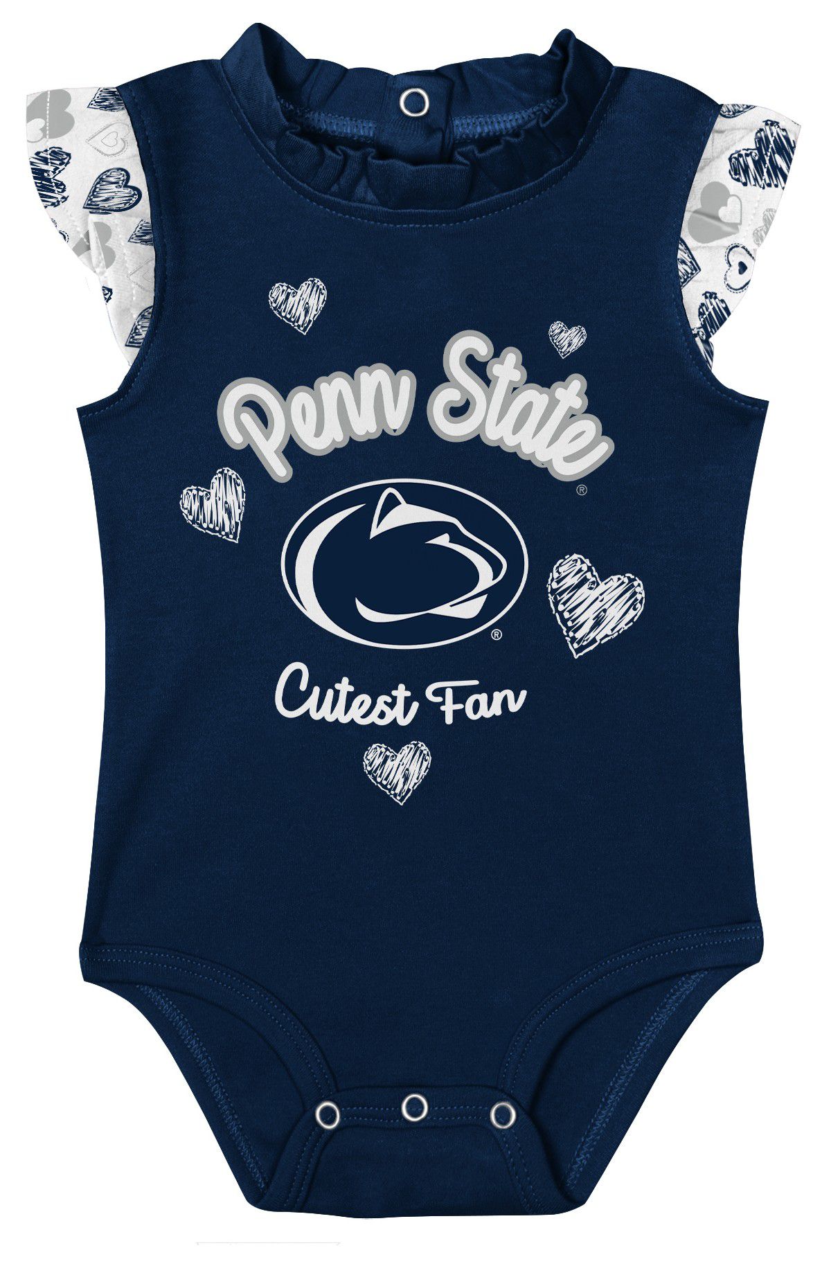 Gen2 Infant Penn State Nittany Lions Hearts 2-Piece Creeper Set product image