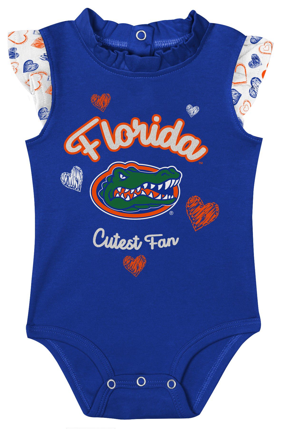 Gen2 Infant Florida Gators Hearts 2-Piece Creeper Set product image