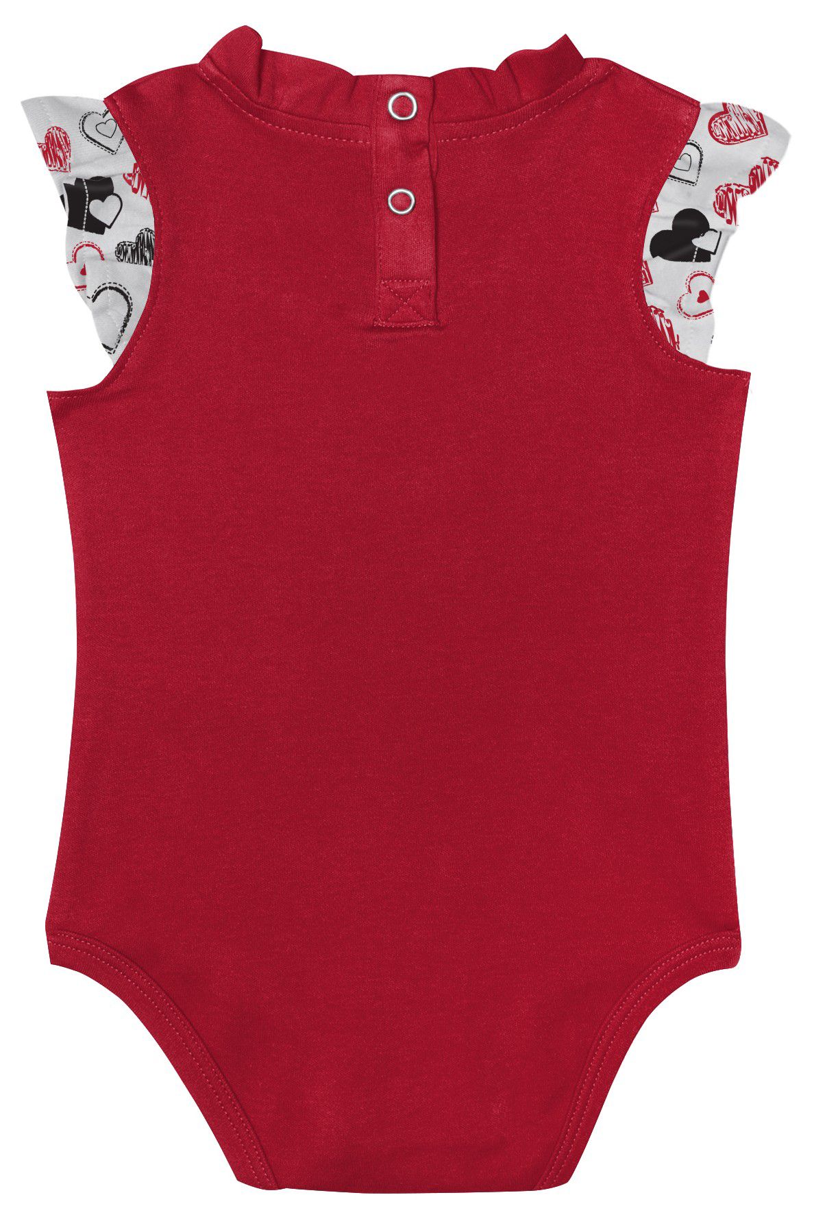 Gen2 Infant Wisconsin Badgers Hearts 2-Piece Creeper Set product image