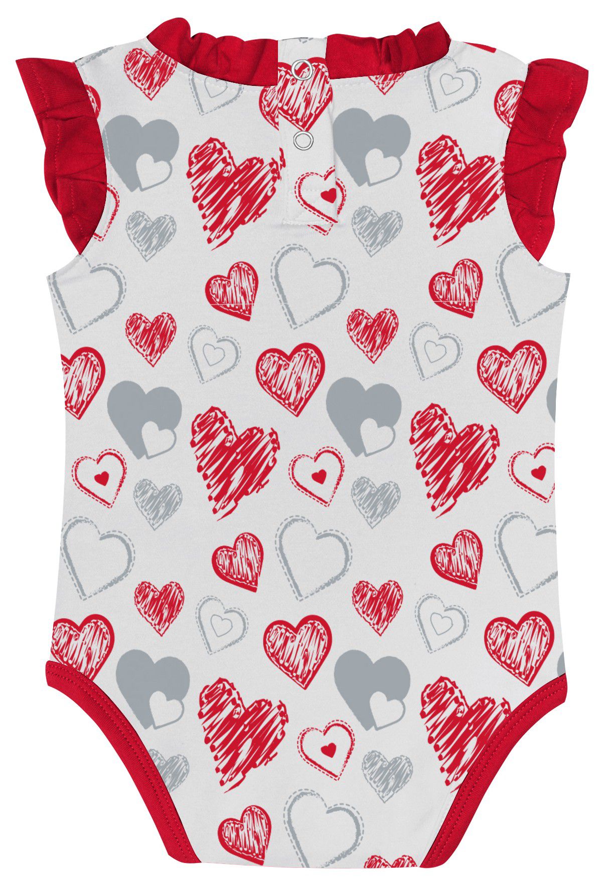 Gen2 Infant Ohio State Buckeyes Hearts 2-Piece Creeper Set product image