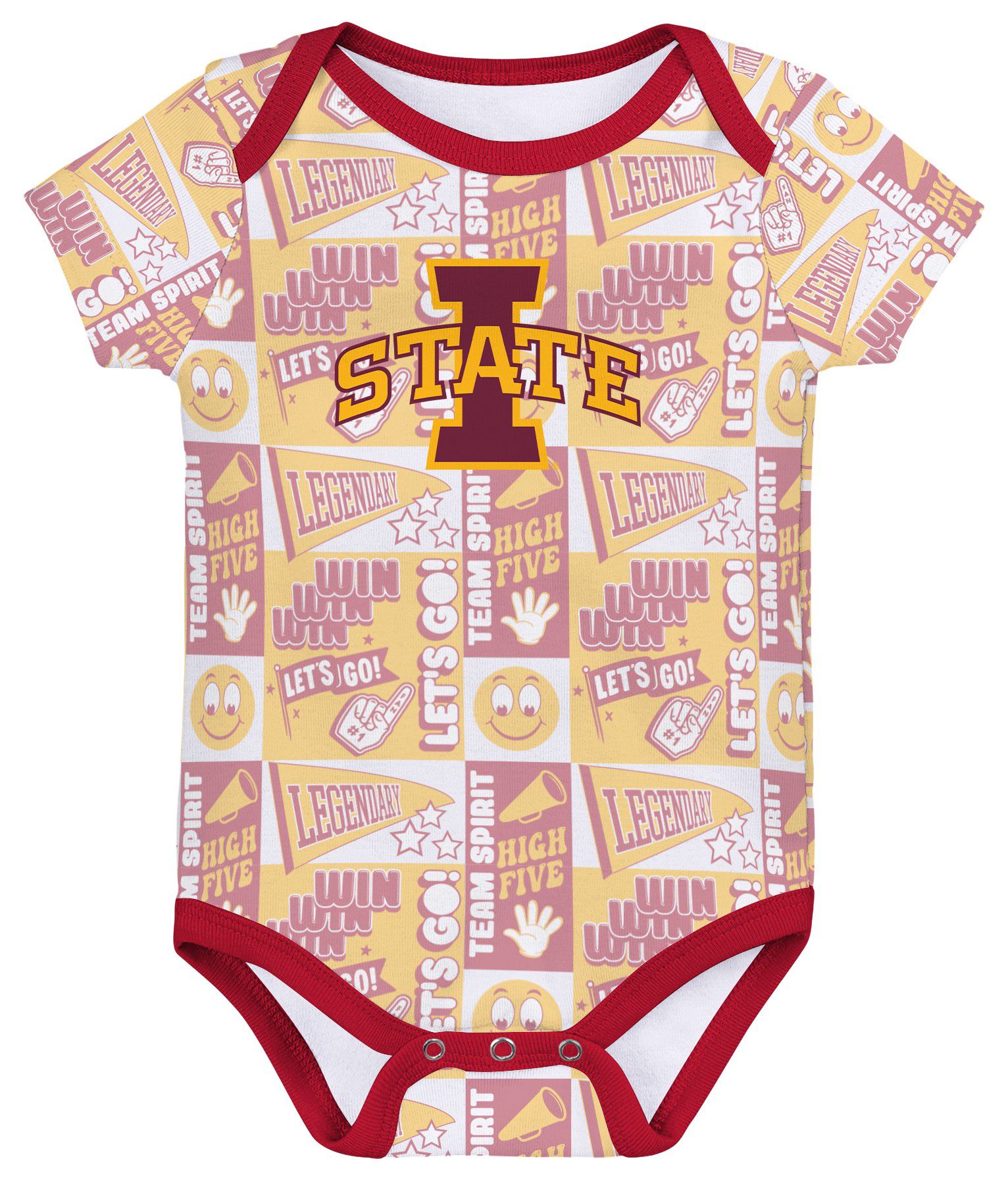 Gen2 Infant Iowa State Cyclones Comics 3-Piece Creeper Set product image
