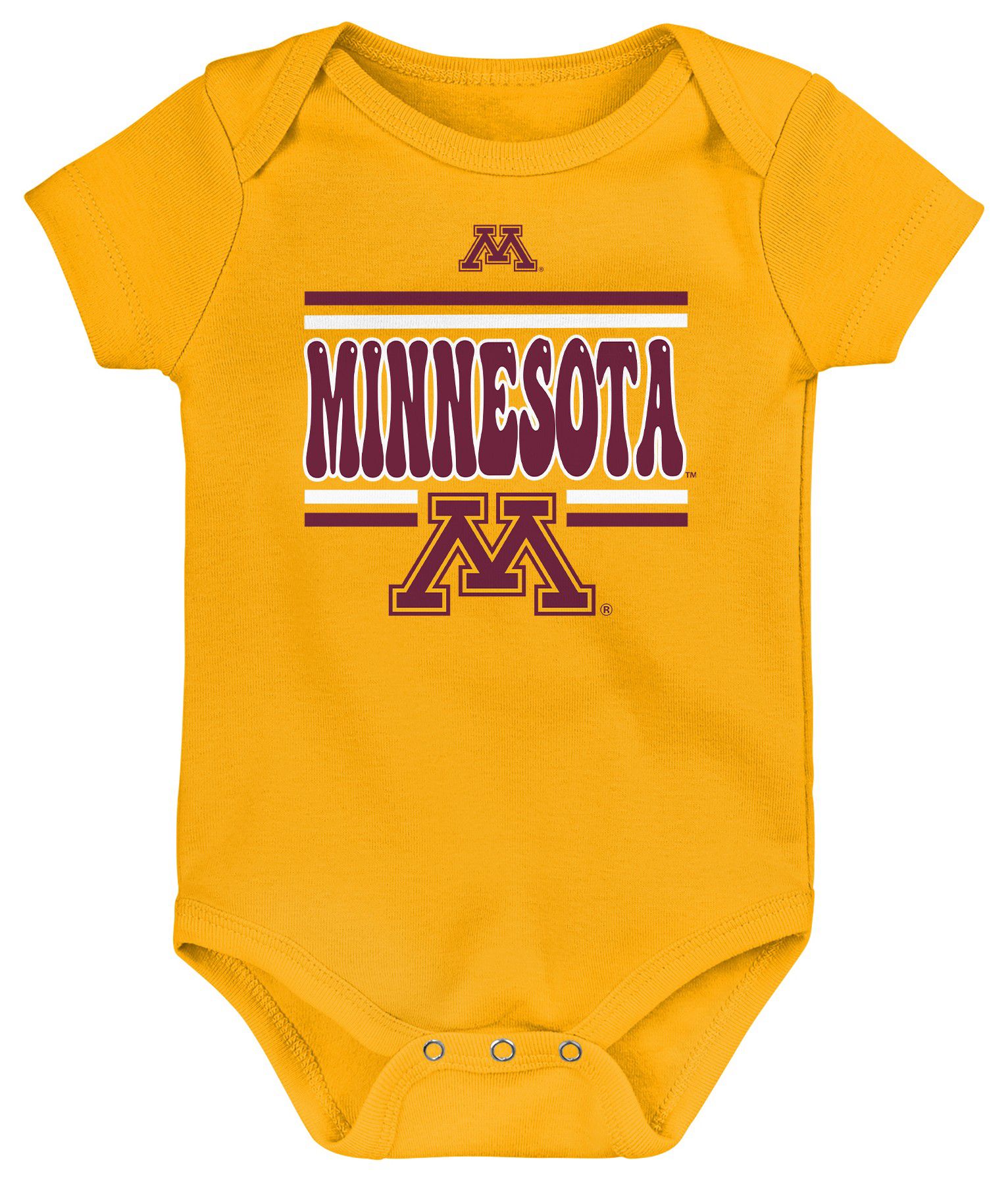Gen2 Infant Minnesota Golden Gophers Comics 3-Piece Creeper Set product image