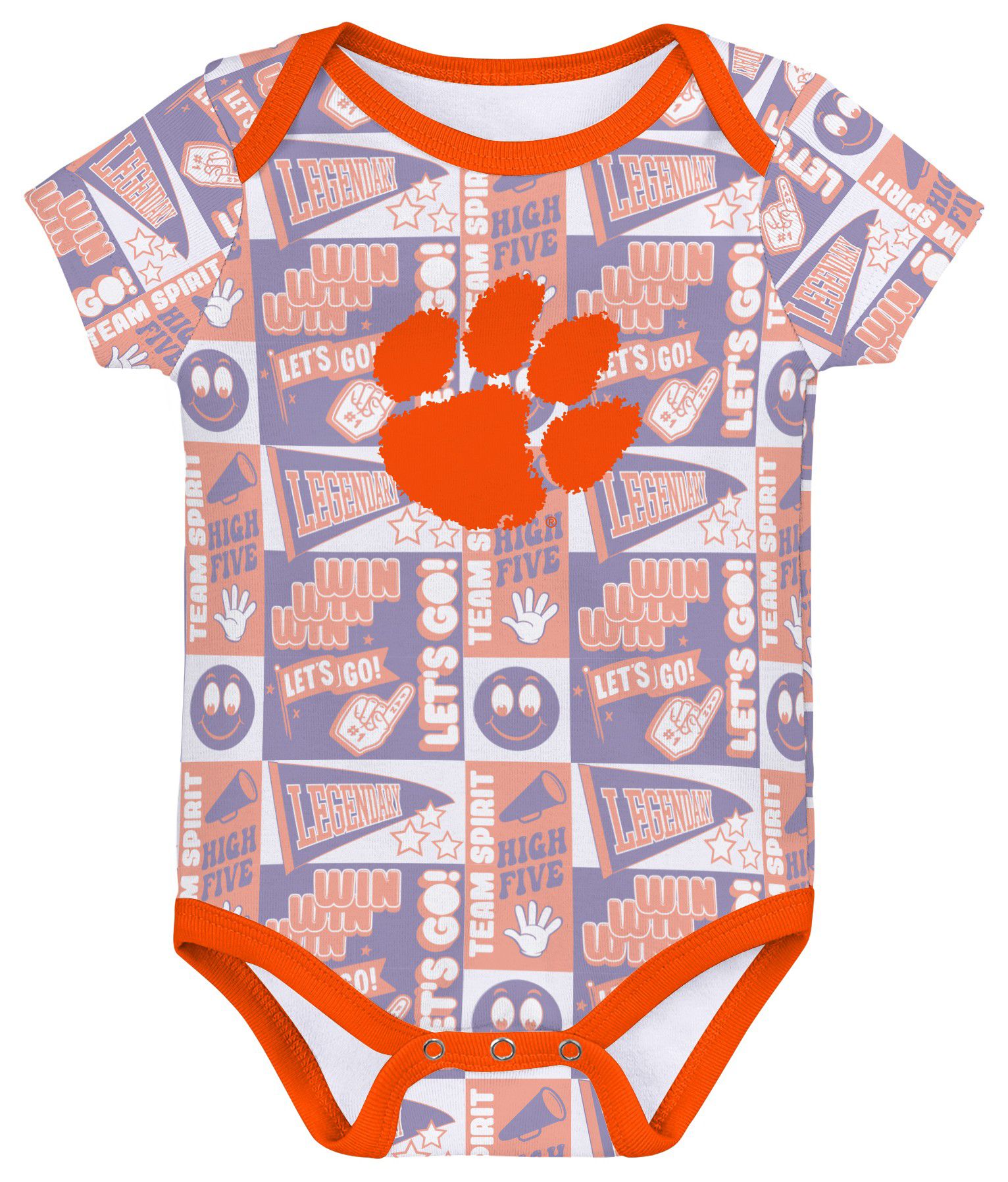 Gen2 Infant Clemson Tigers Comics 3-Piece Creeper Set product image