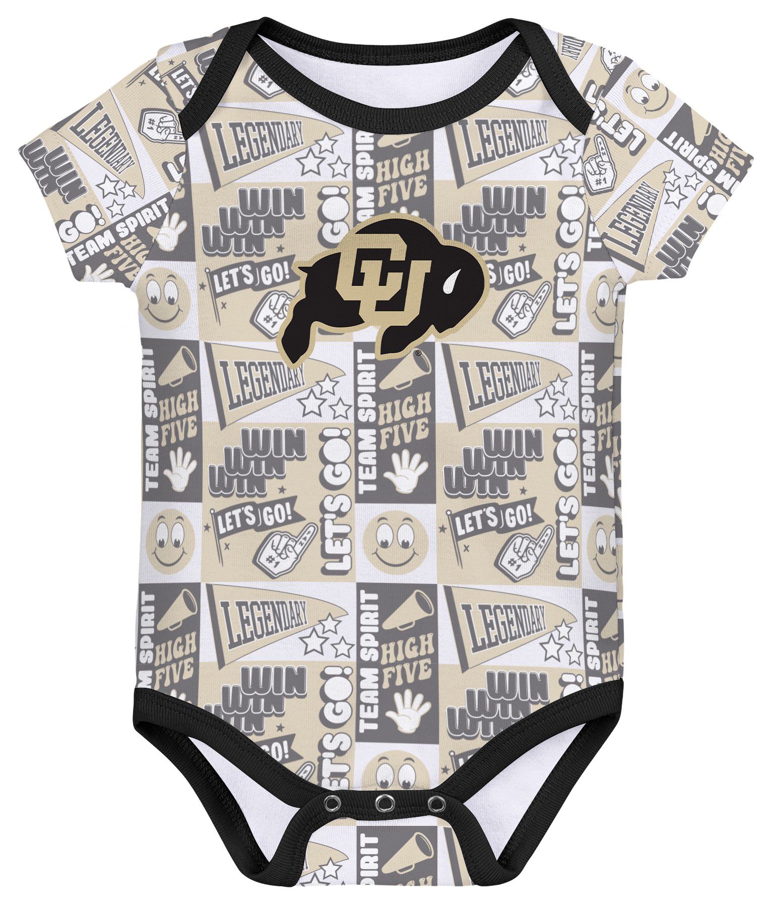 Gen2 Infant Colorado Buffaloes Comics 3-Piece Creeper Set product image