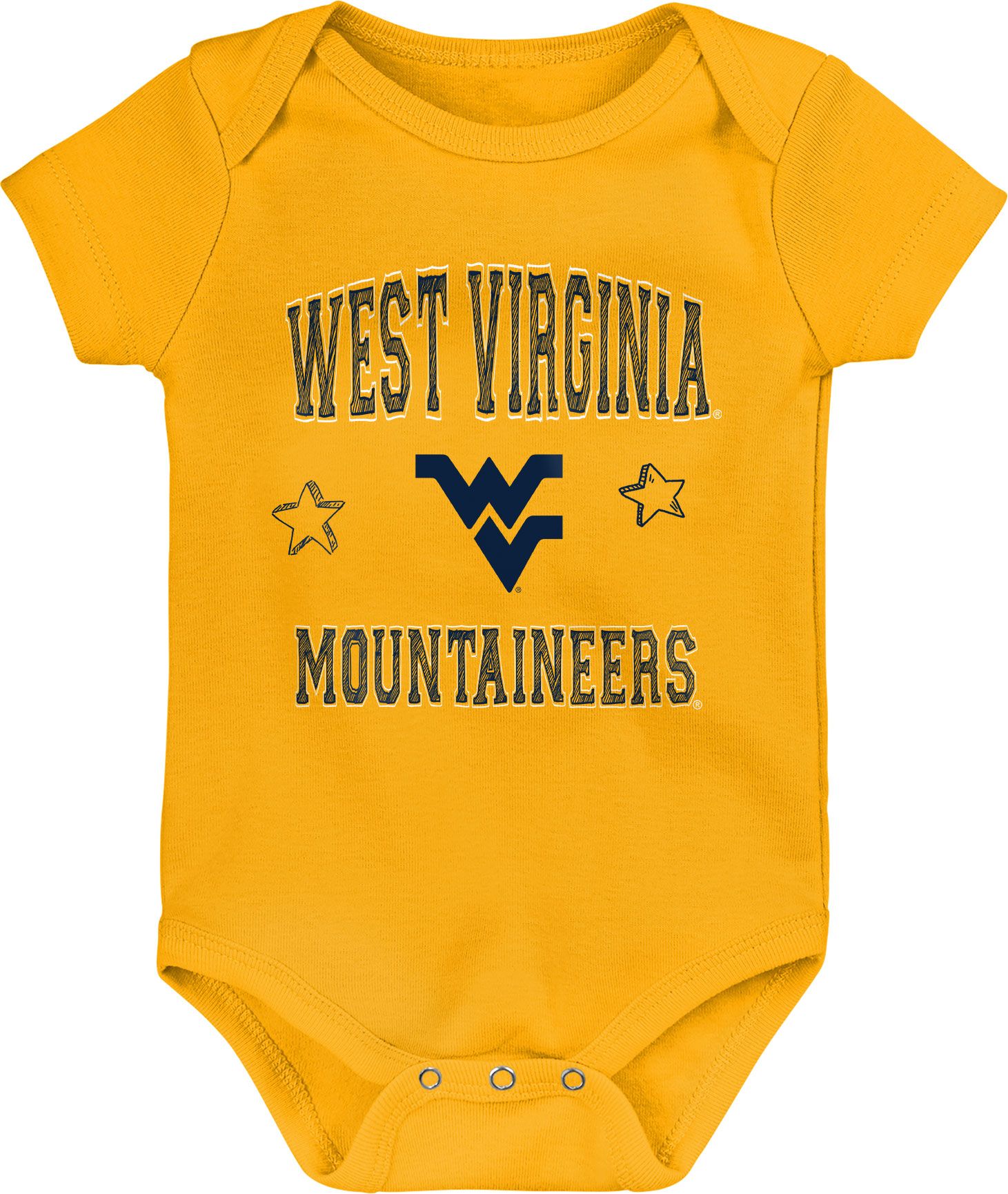 Gen2 Infant West Virginia Mountaineers 3-Piece Creeper