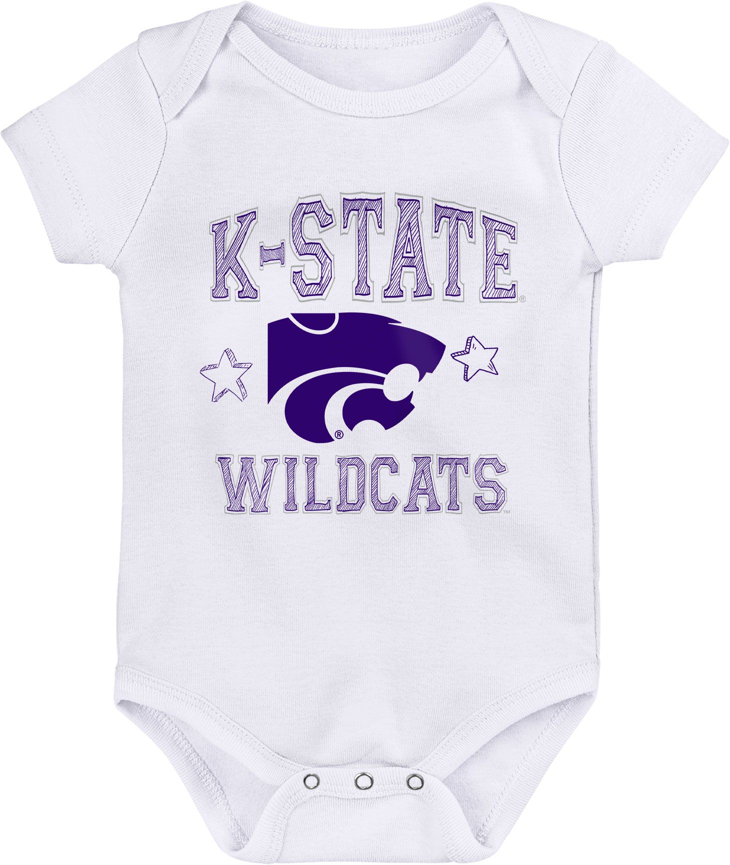 Gen2 Infant Kansas State Wildcats 3-Piece Creeper