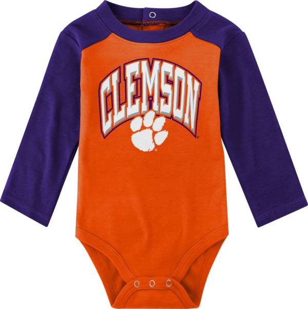 Youth Colosseum Orange/White Clemson Tigers Football T-Shirt and Pants Set