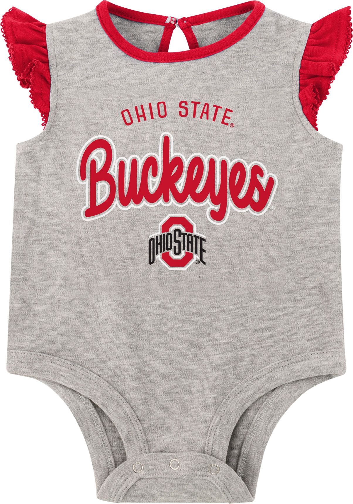 Gen2 Infant Ohio State Buckeyes Dolled Up 3-Piece Set