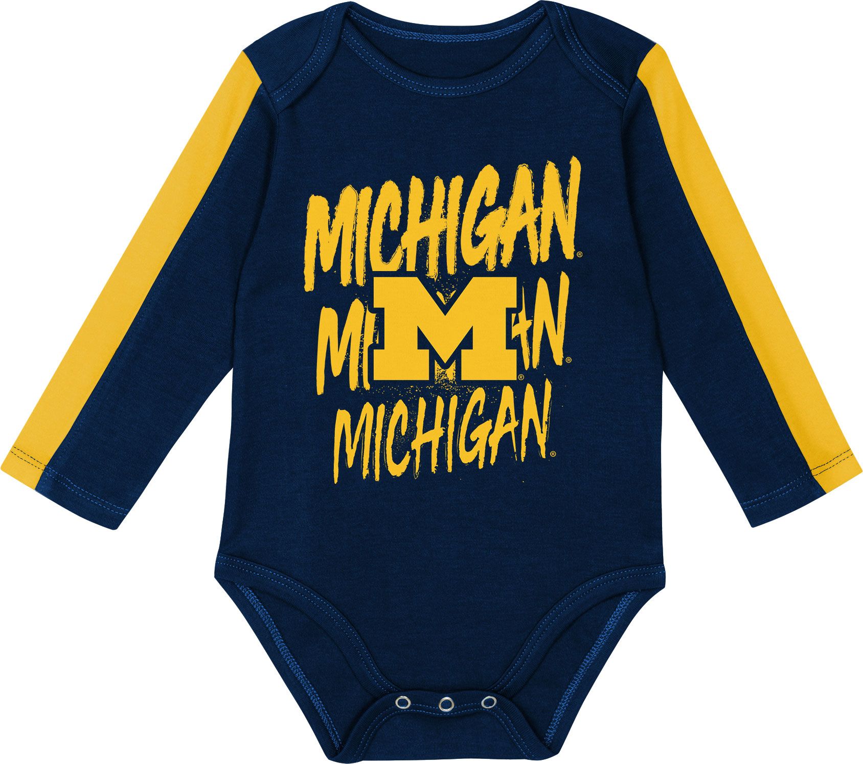 Gen2 Infant Michigan Wolverines Double Down Creeper Set product image