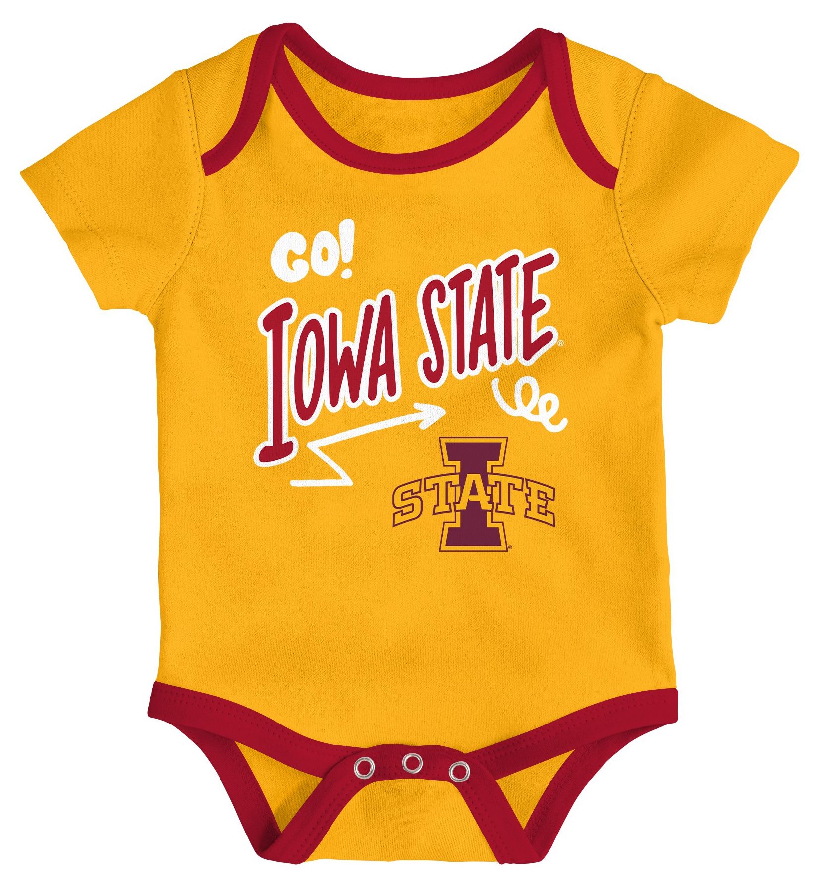 Gen2 Infant Iowa State Cyclones All Day Play Creeper Set product image