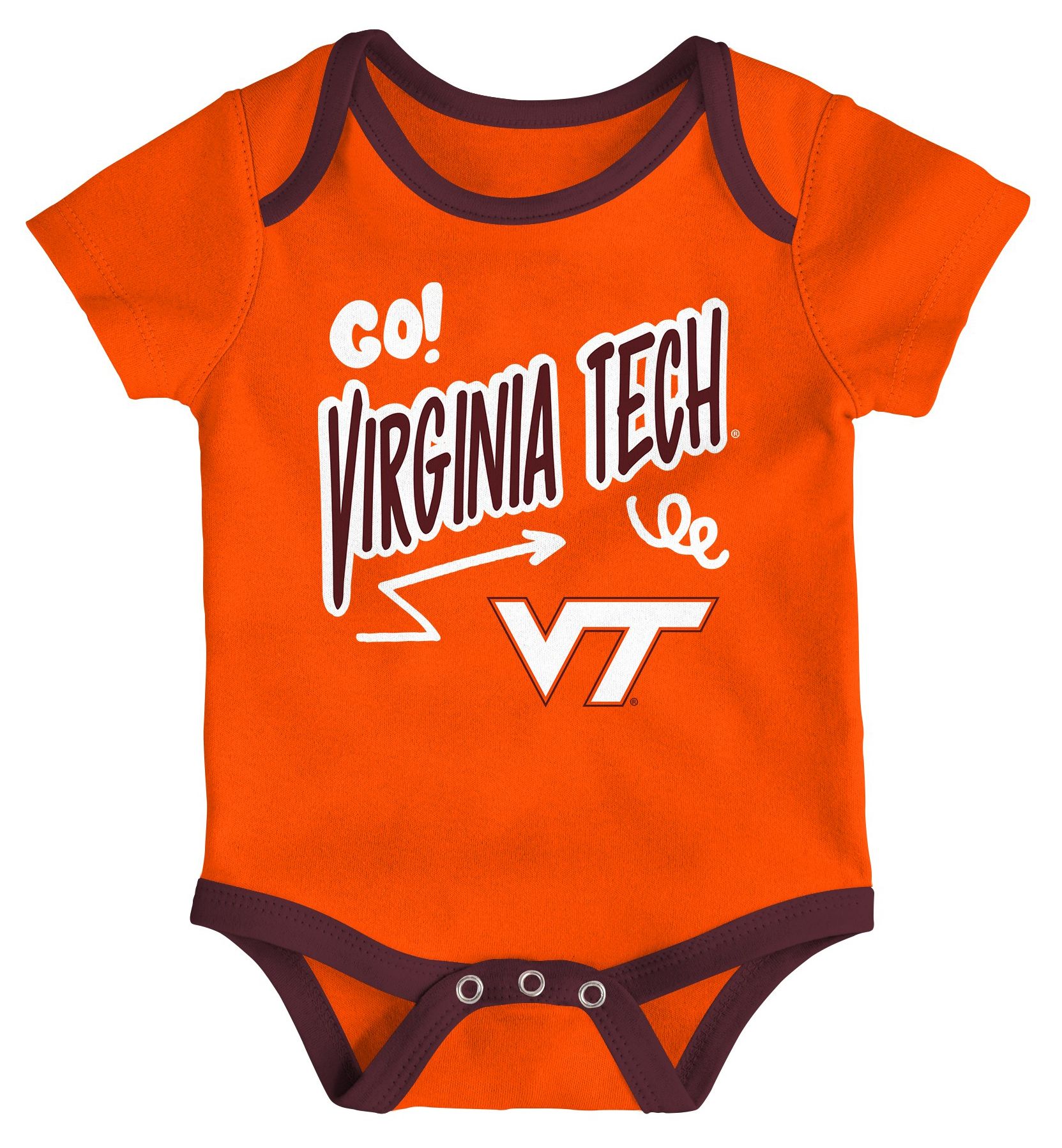 Gen2 Infant Virginia Tech Hokies All Day Play Creeper Set product image