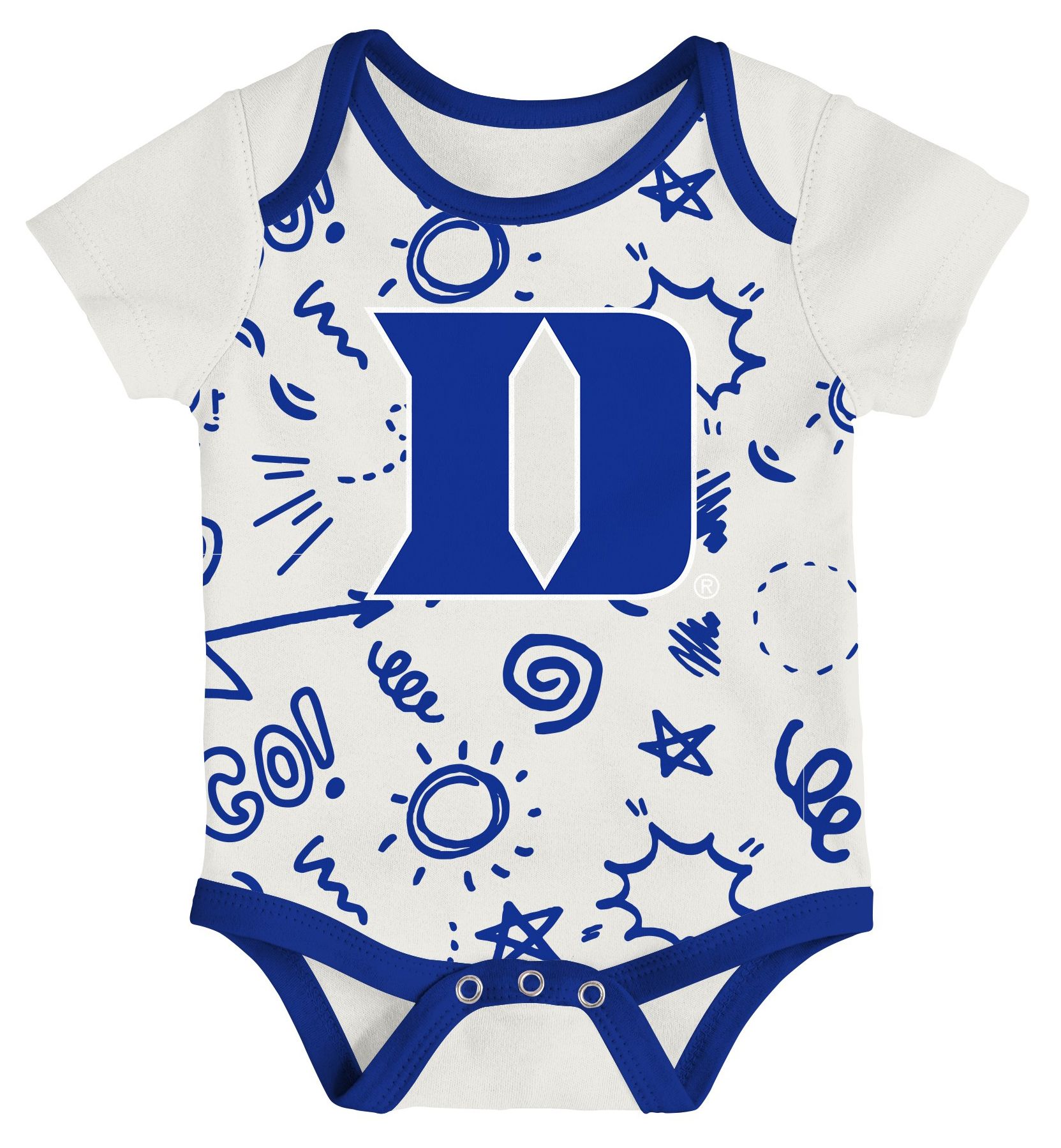 Gen2 Infant Duke Blue Devils All Day Play Creeper Set product image
