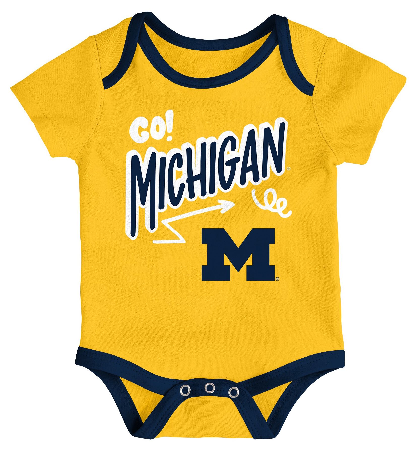 Gen2 Infant Michigan Wolverines All Day Play Creeper Set product image