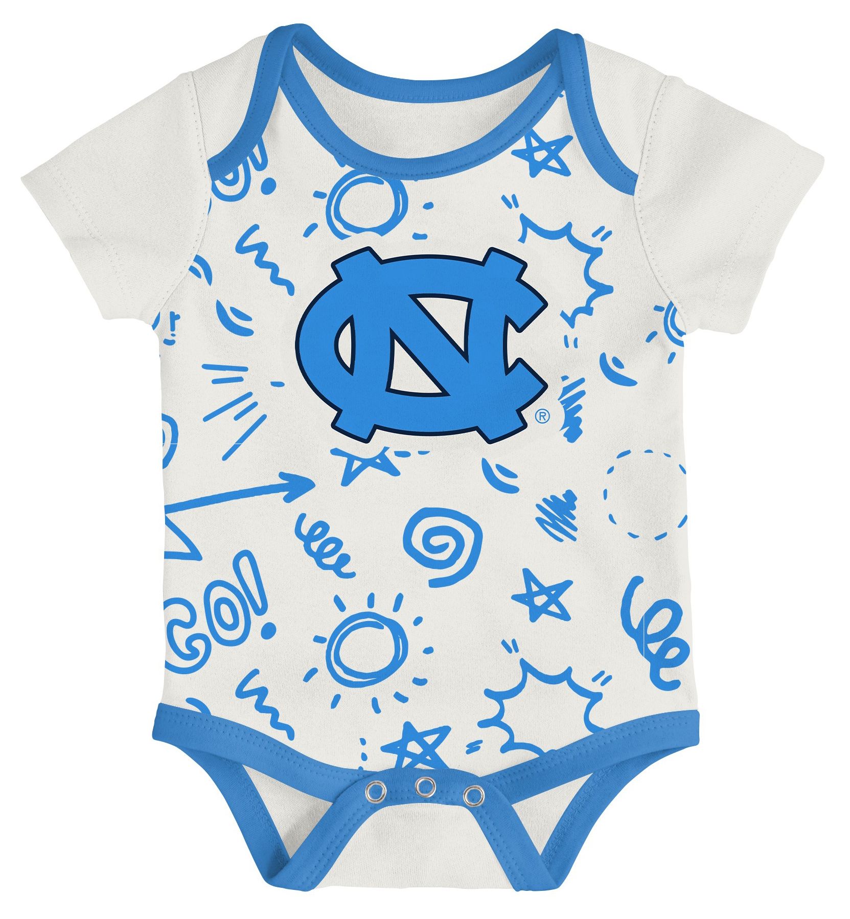 Gen2 Infant North Carolina Tar Heels All Day Play Creeper Set product image