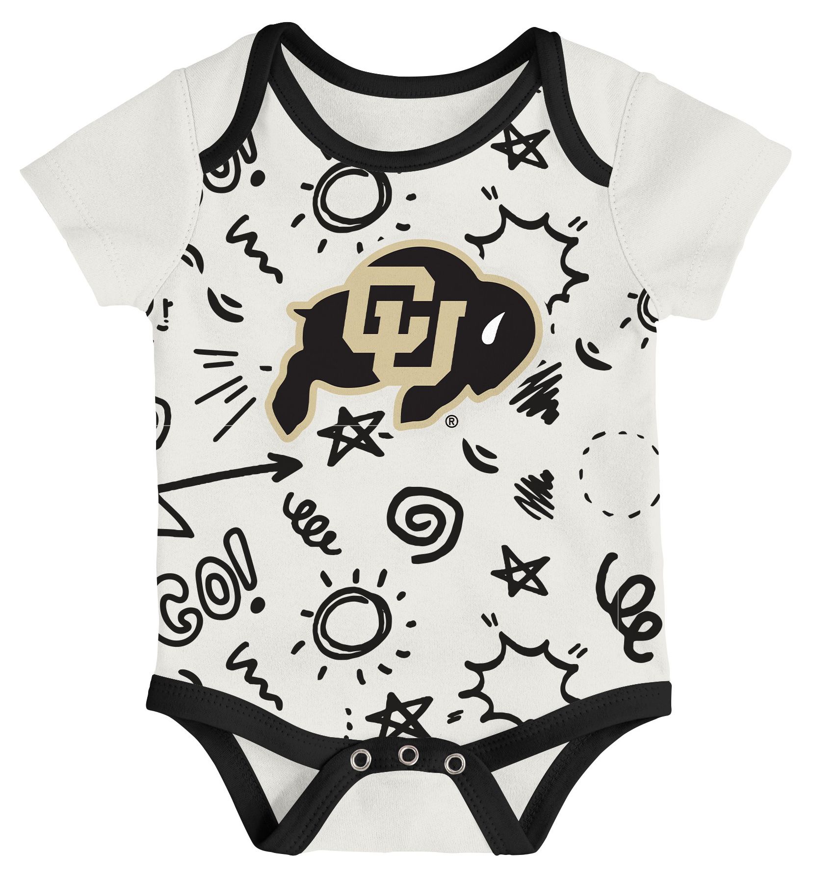 Gen2 Infant Colorado Buffaloes All Day Play Creeper Set product image