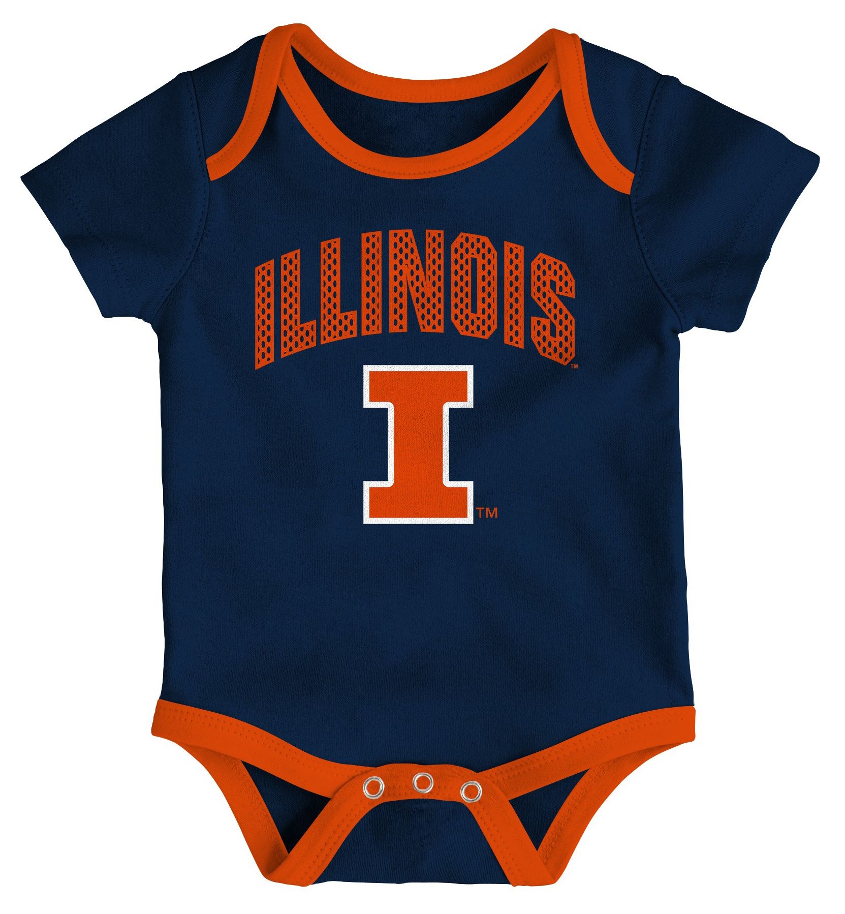 Gen2 Infant Illinois Fighting Illini All Day Play Creeper Set product image