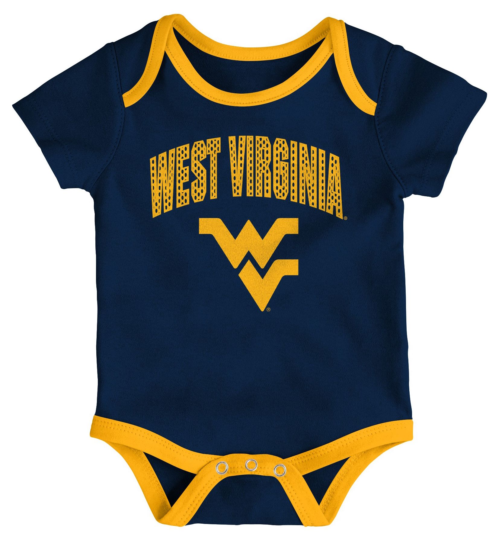 Gen2 Infant West Virginia Mountaineers All Day Play Creeper Set product image