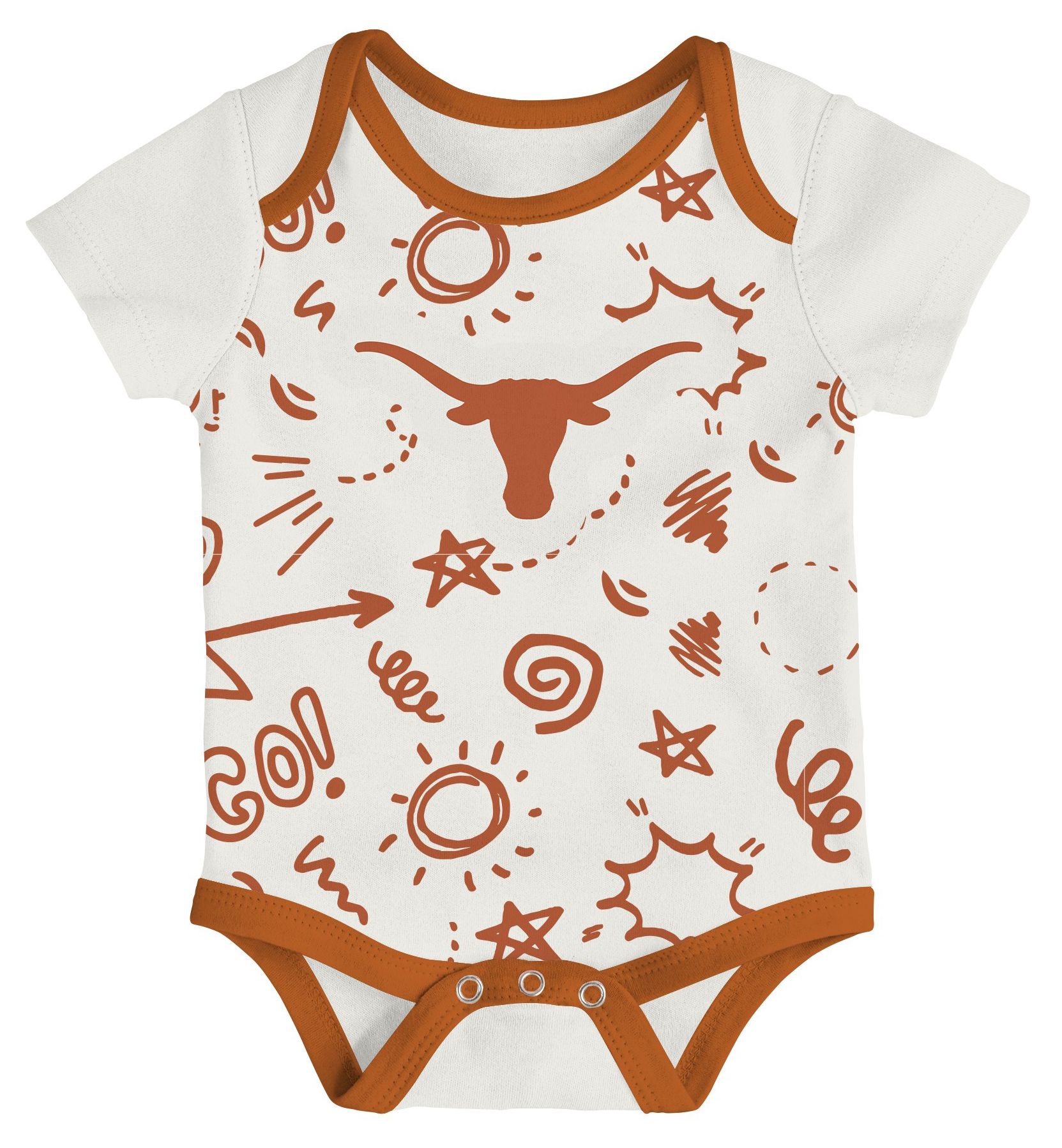 Gen2 Infant Texas Longhorns All Day Play Creeper Set product image