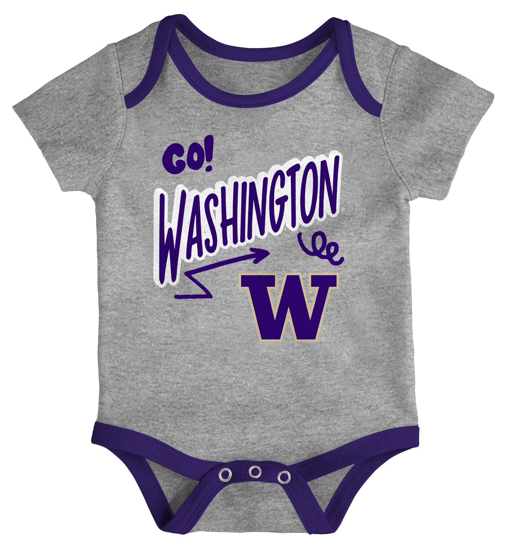 Gen2 Infant Washington Huskies All Day Play Creeper Set product image