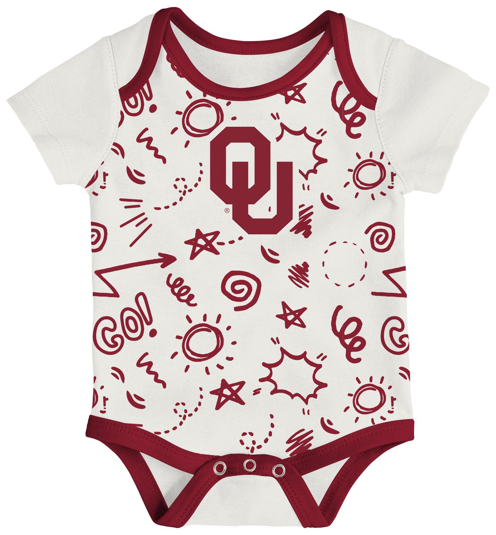 Gen2 Infant Oklahoma Sooners All Day Play Creeper Set product image