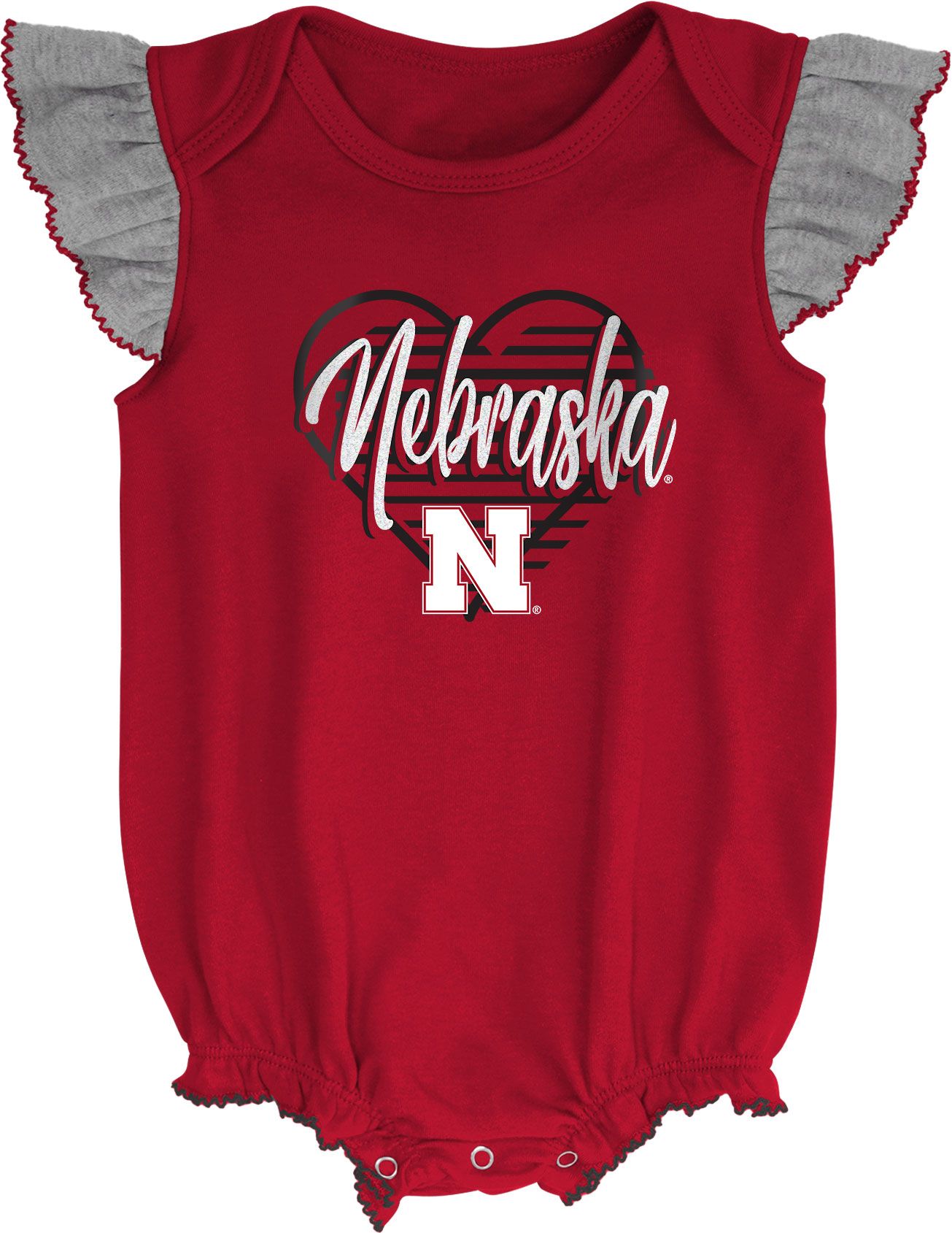 Gen2 Newborn Nebraska Cornhuskers All the Love 3-Piece Set