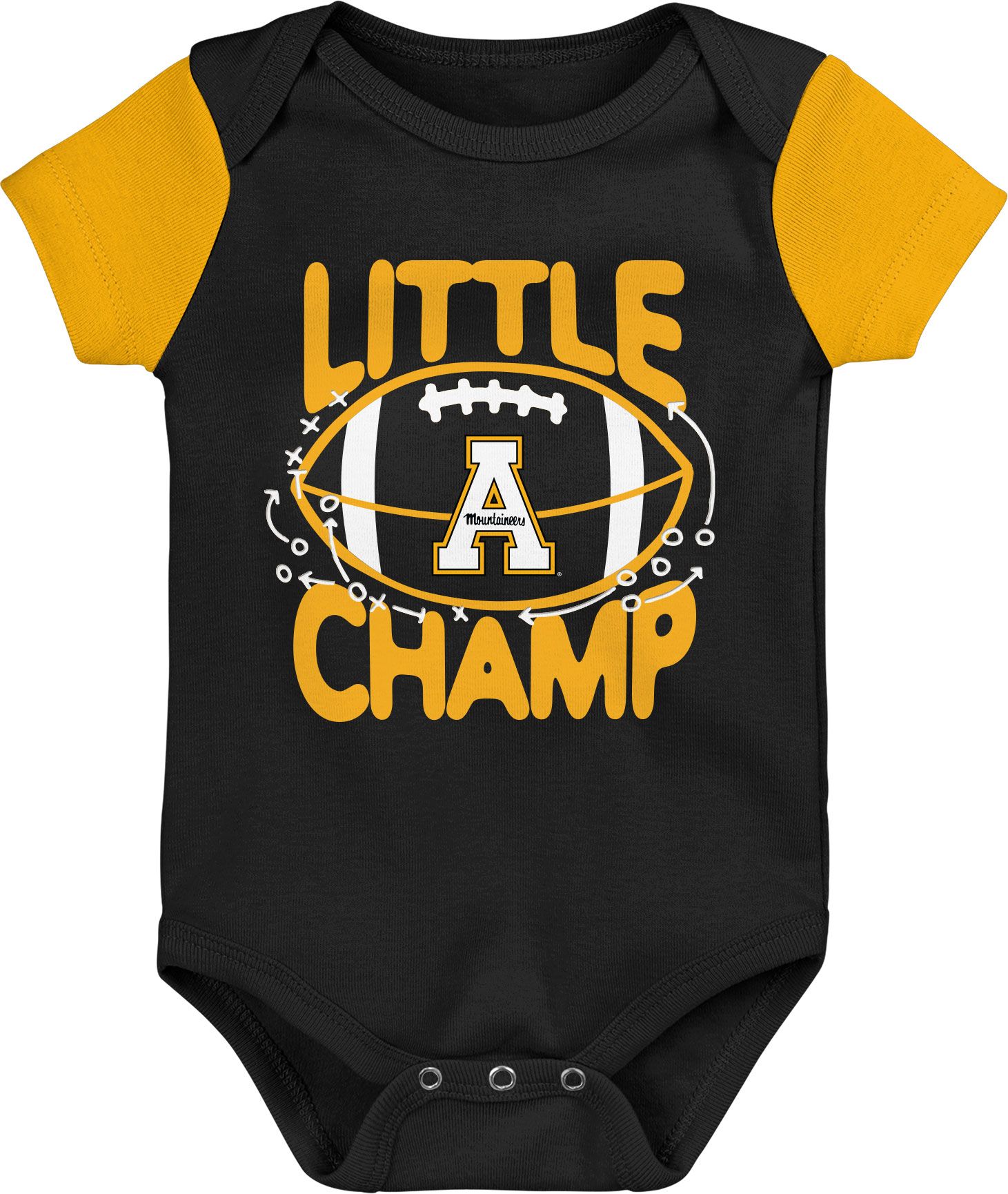 Gen2 Newborn Appalachian State Mountaineers Lil' Champ 3-Piece Set