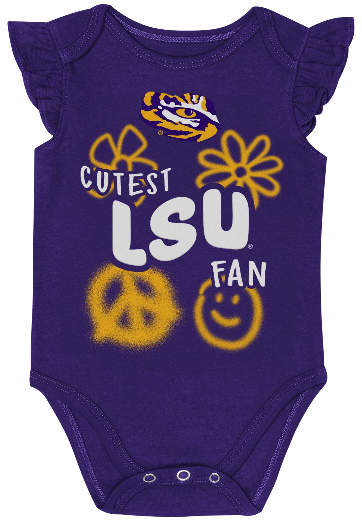 Gen2 Newborn LSU Tigers Little Sunshine Creeper Set product image