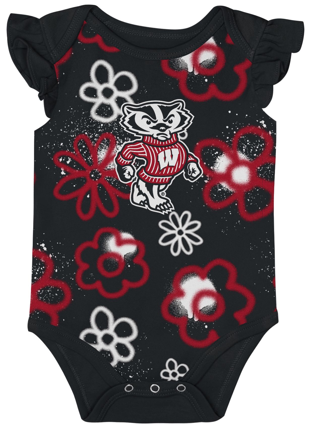 Gen2 Newborn Wisconsin Badgers Little Sunshine Creeper Set product image