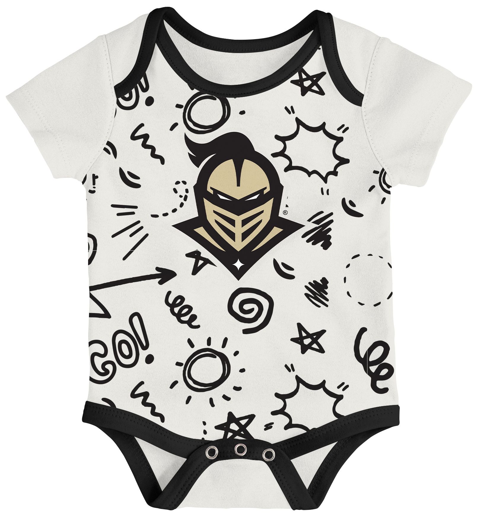Gen2 Newborn UCF Knights All Day Play Creeper Set product image