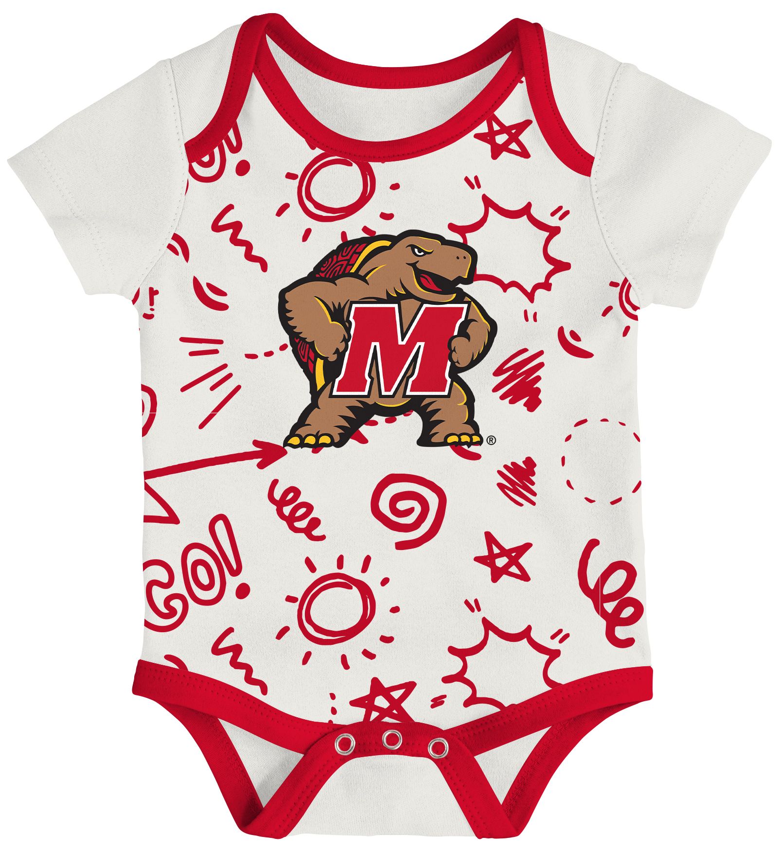 Gen2 Newborn Maryland Terrapins All Day Play Creeper Set product image