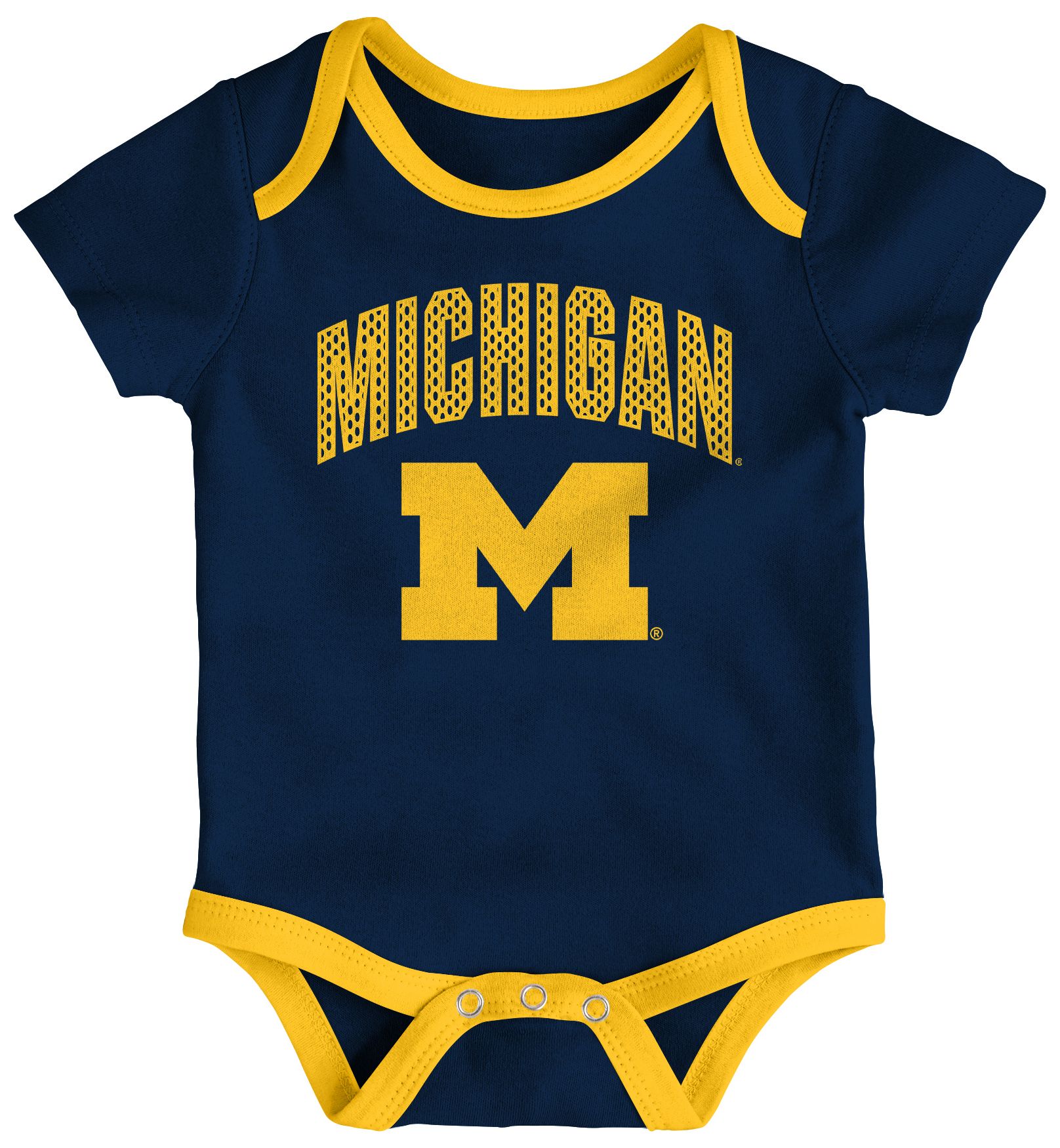 Gen2 Newborn Michigan Wolverines All Day Play Creeper Set product image