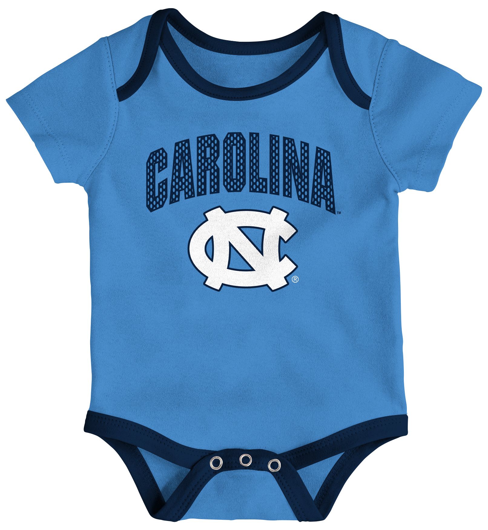 Gen2 Newborn North Carolina Tar Heels All Day Play Creeper Set product image