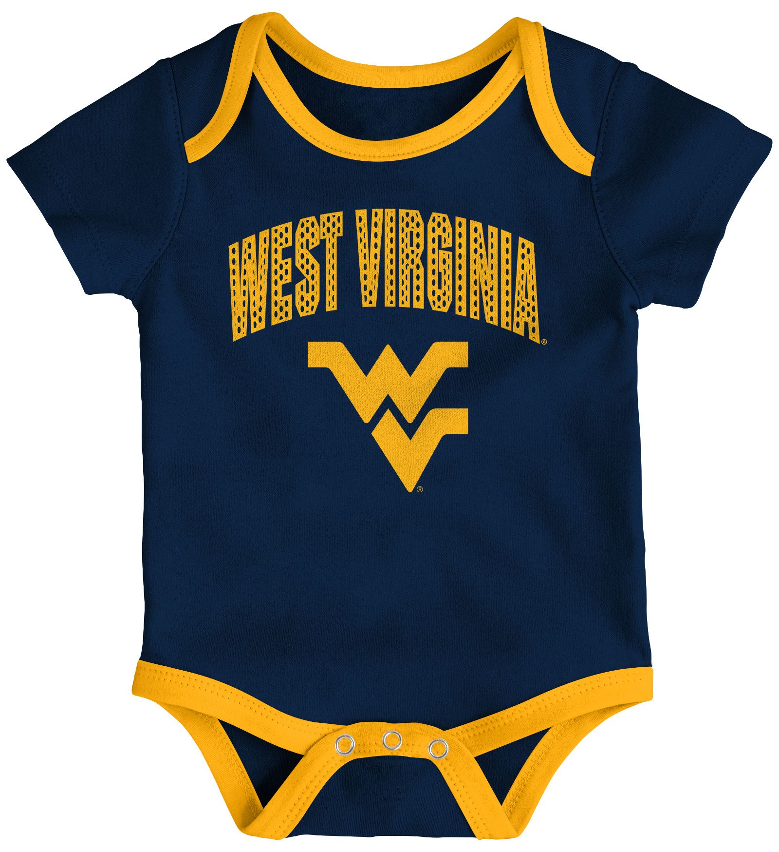 Gen2 Newborn West Virginia Mountaineers All Day Play Creeper Set product image