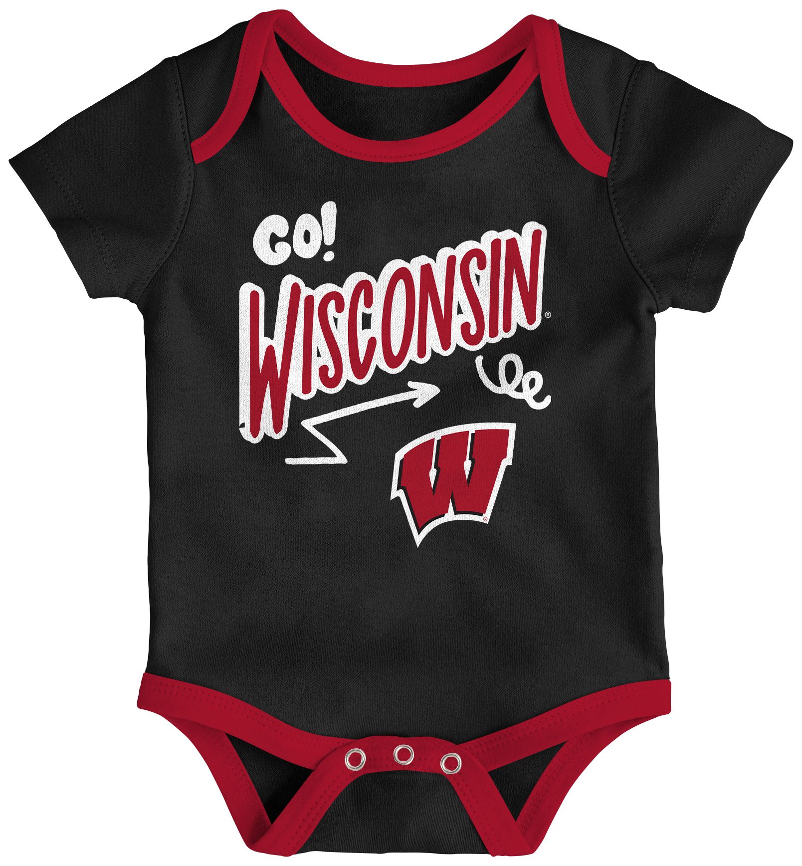 Gen2 Newborn Wisconsin Badgers All Day Play Creeper Set product image