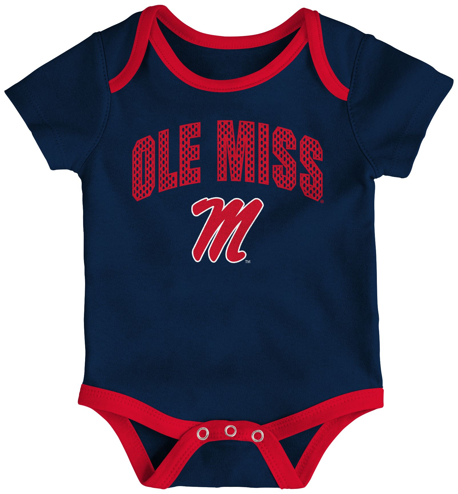 Gen2 Newborn Ole Miss Rebels All Day Play Creeper Set product image