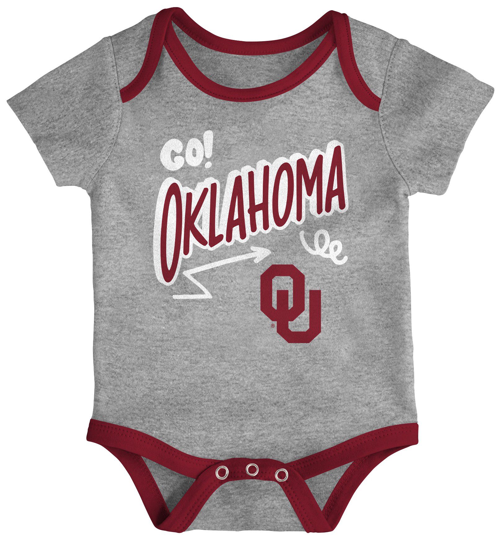 Gen2 Newborn Oklahoma Sooners All Day Play Creeper Set product image