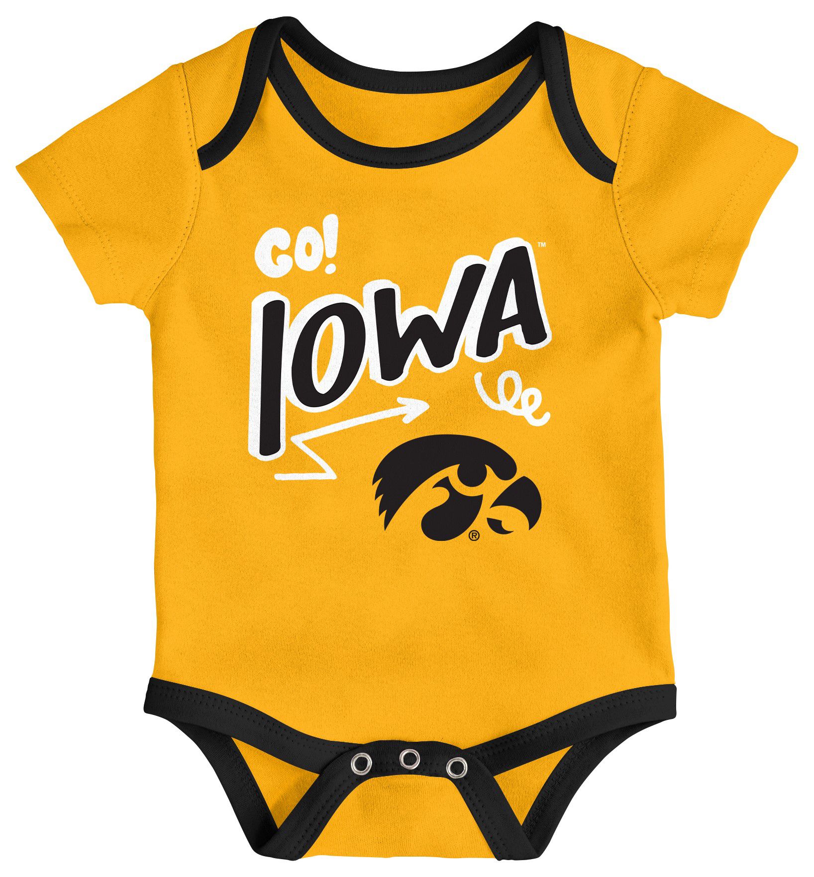Gen2 Infant Iowa Hawkeyes All Day Play Creeper Set product image
