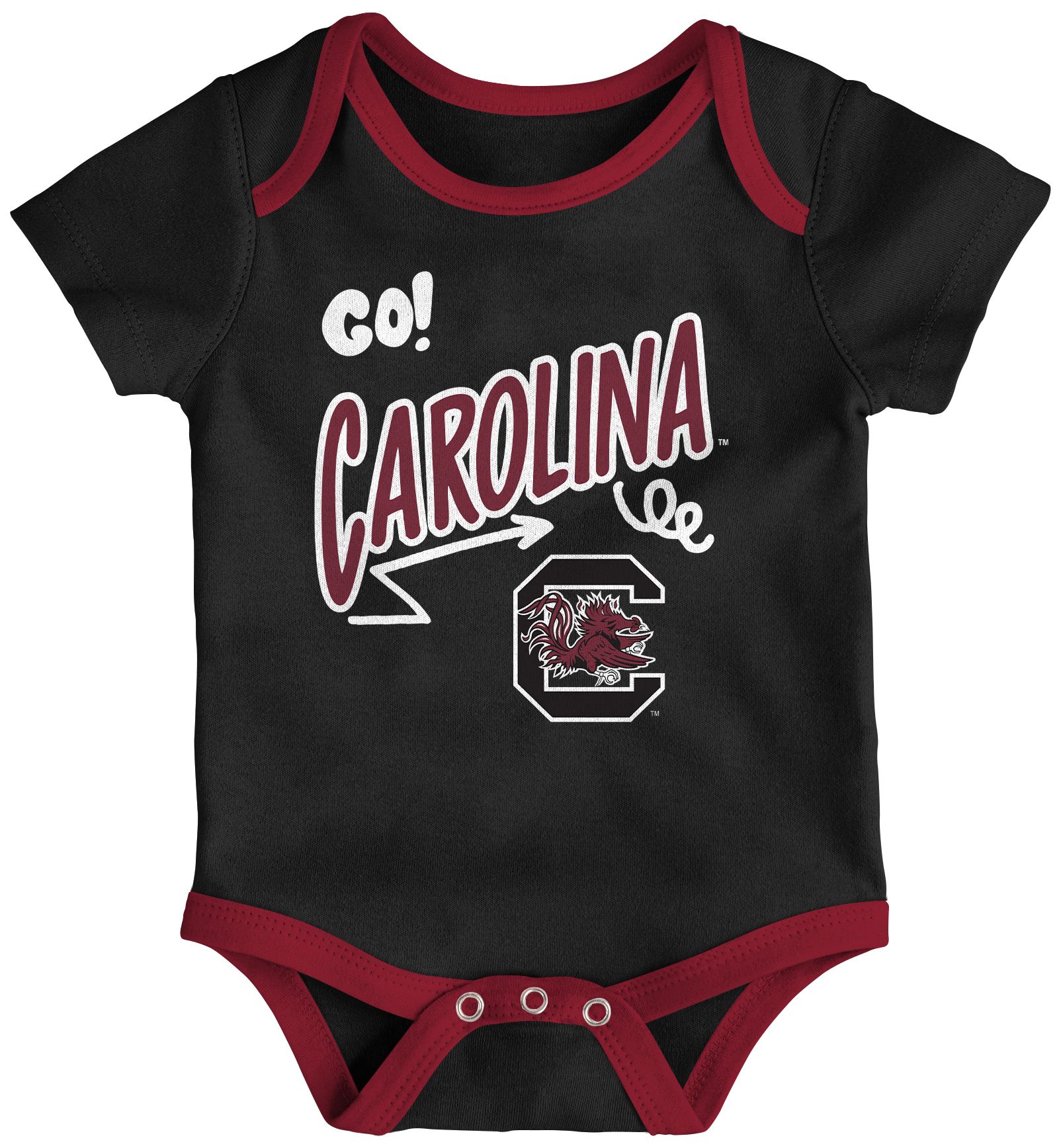 Gen2 Newborn South Carolina Gamecocks All Day Play Creeper Set product image